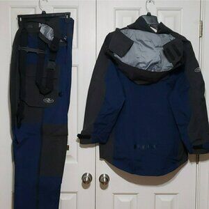 Frog Toggs Pilot 2 Guide Fishing Rain Suit Bibbs & Jacket, Medium